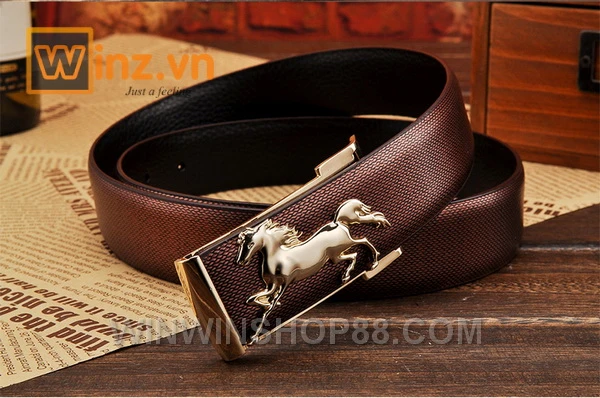 Dây nịt nam hình con ngựa DN35