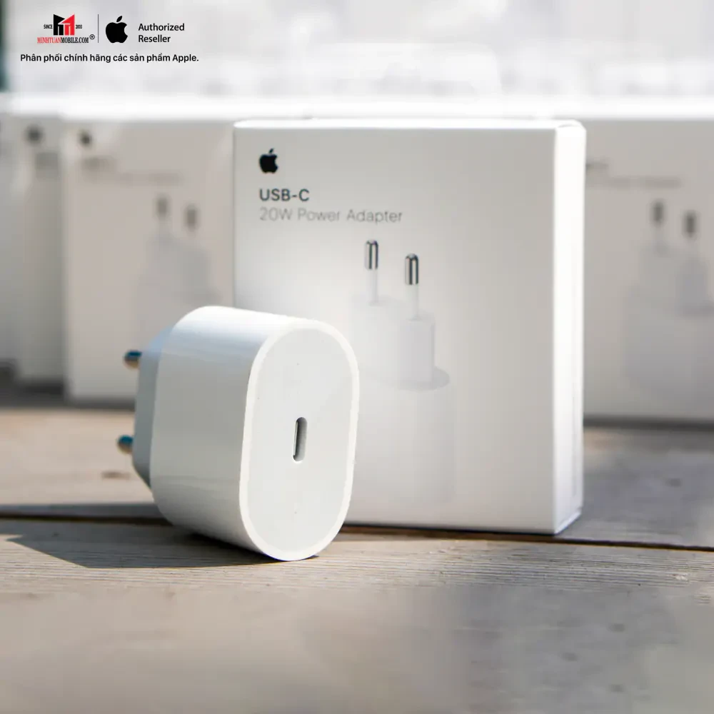 Cốc sạc nhanh Apple 20W Type-C Chính Hãng MUVV3ZA