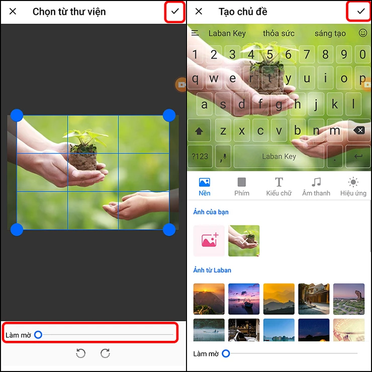 Tổng hợp cách đổi hình nền bàn phím điện thoại Samsung
