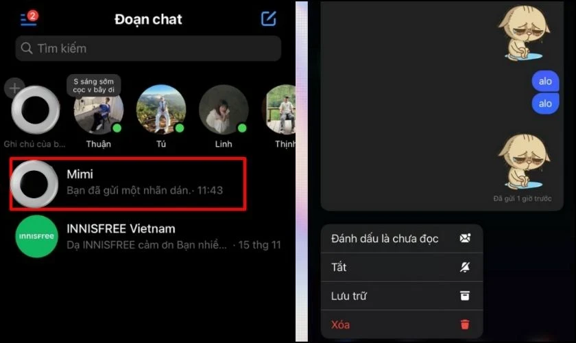 5 cách xem tin nhắn Messenger không hiện đã xem đơn giản