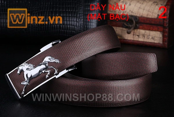 Dây nịt nam hình con ngựa DN35