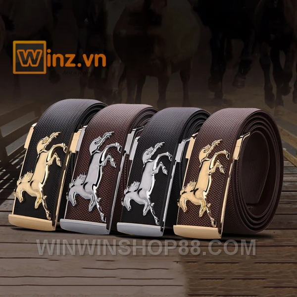 Dây nịt nam hình con ngựa DN35