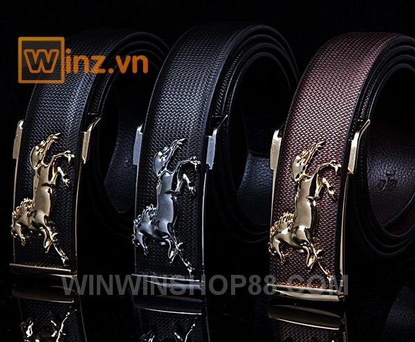 Dây nịt nam hình con ngựa DN35