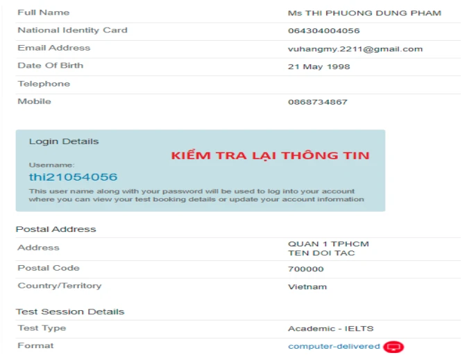 Hướng dẫn cách đăng ký thi Ielts tại IDP và BC chi tiết mới nhất