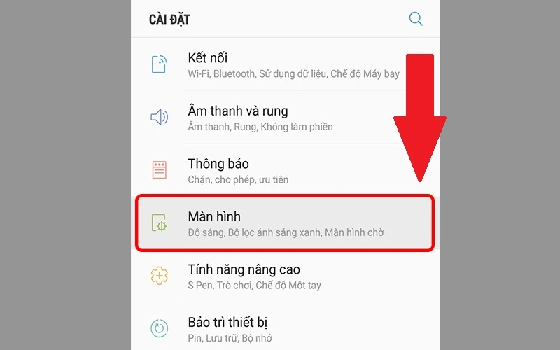 Cách cài đặt thời gian tắt màn hình điện thoại Android đầy đủ nhất - Thegioididong.com