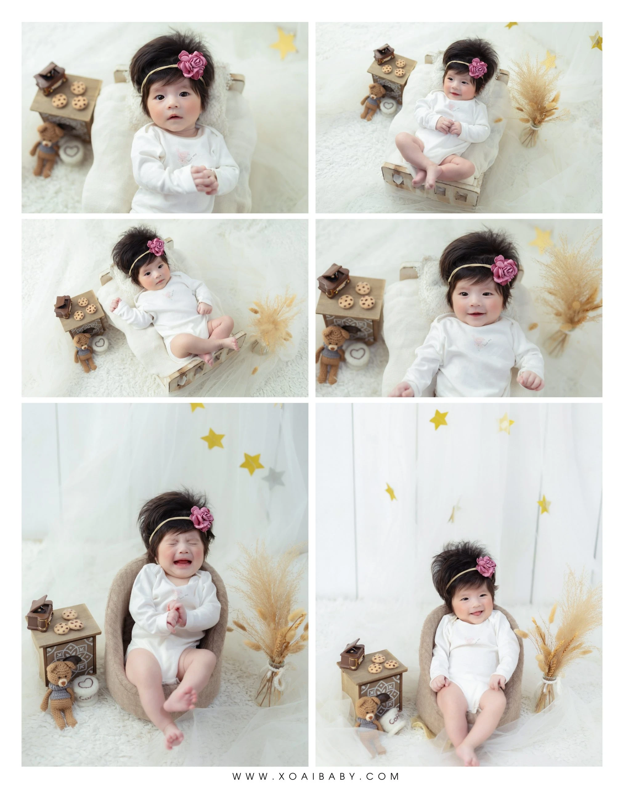 TOP 30 CONCEPT CHỤP ẢNH CHO BÉ SƠ SINH TẠI XOÀI BABY