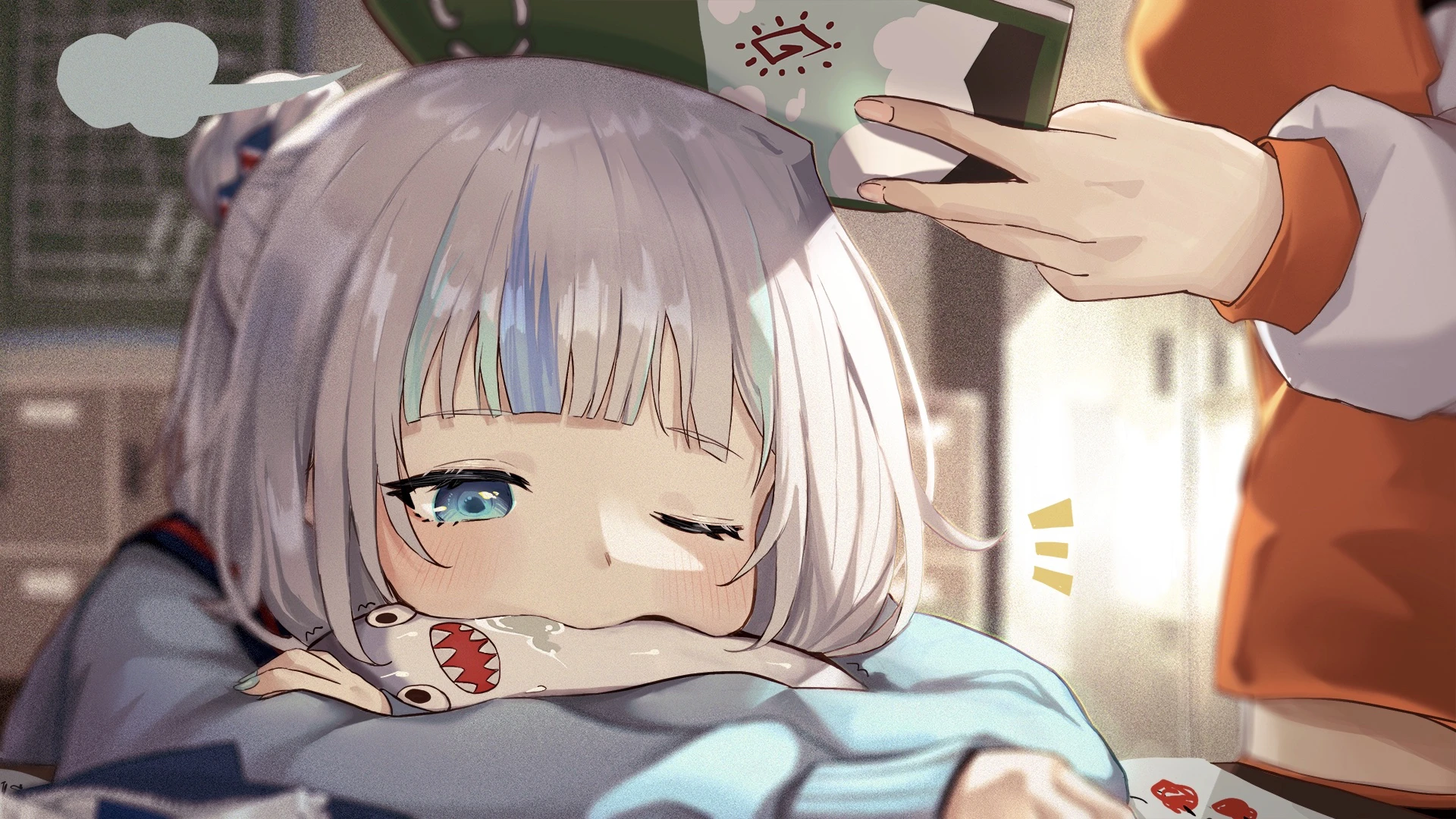 Vì ai cũng cần desktop ấn tượng, mời anh em tải bộ hình nền Gawr Gura siêu dễ thương