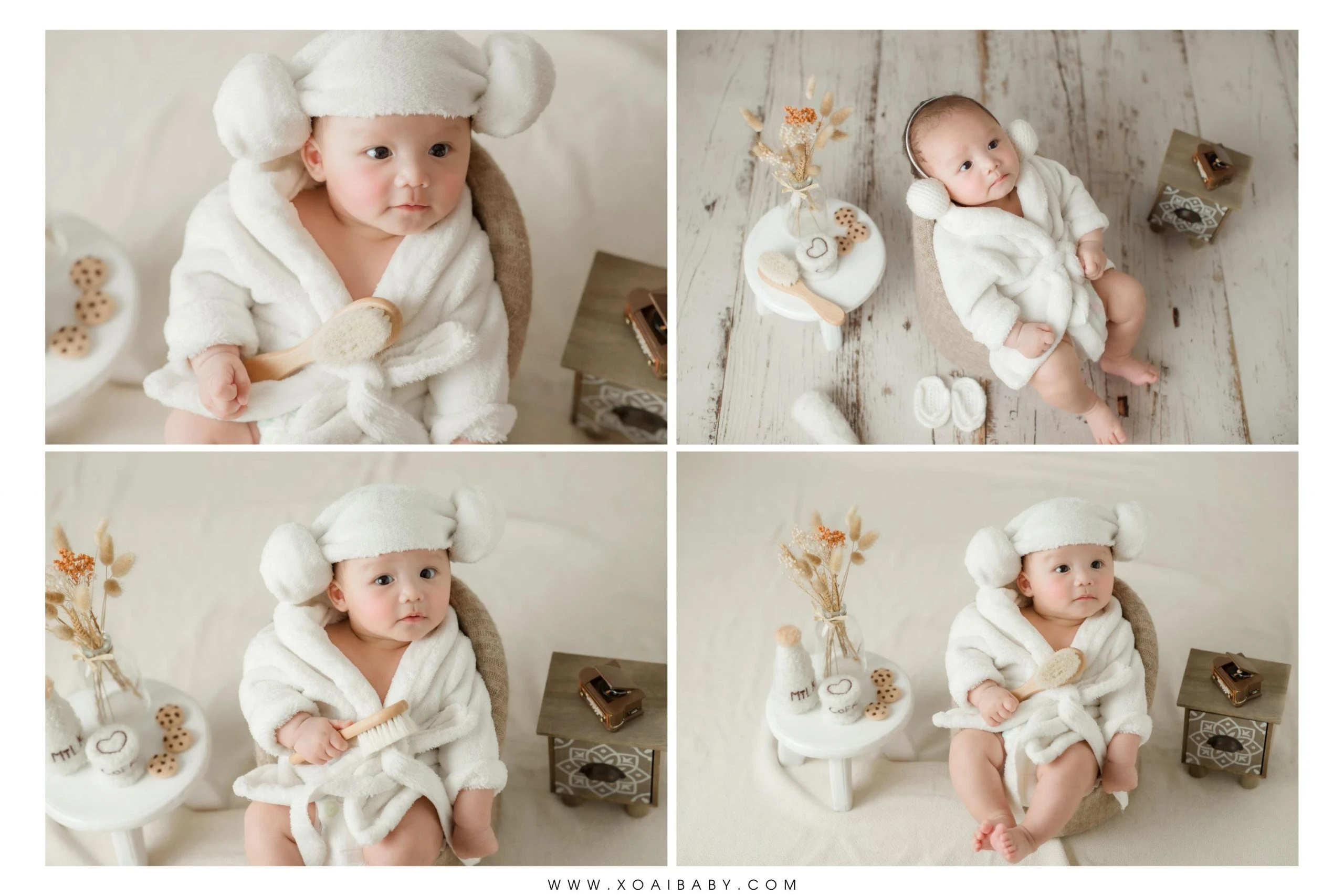 TOP 30 CONCEPT CHỤP ẢNH CHO BÉ SƠ SINH TẠI XOÀI BABY