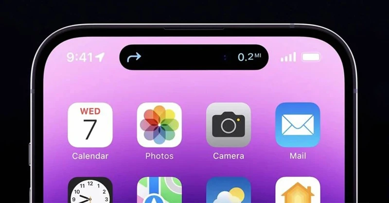 Thiết kế màn hình iPhone mới có thể loại bỏ tai thỏ hay Dynamic Island