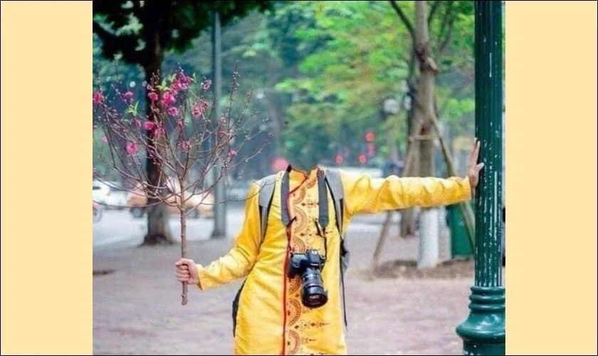 Cách ghép ảnh Tết đẹp, độc đáo, hài hước nhất 2025