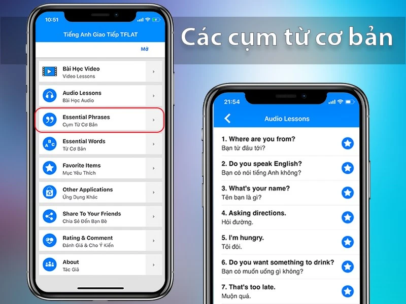 Học Tiếng Anh Giao Tiếp TFlat: Ứng dụng học tiếng Anh giao tiếp miễn phí