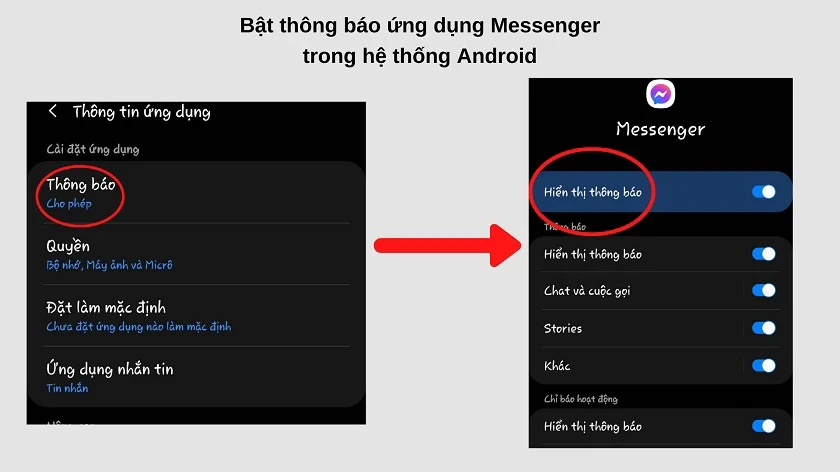 Tại sao Messenger không thông báo tin nhắn và cách sửa