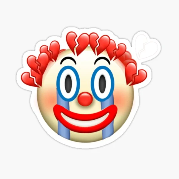 Bức tranh thằng hề khóc đẹp