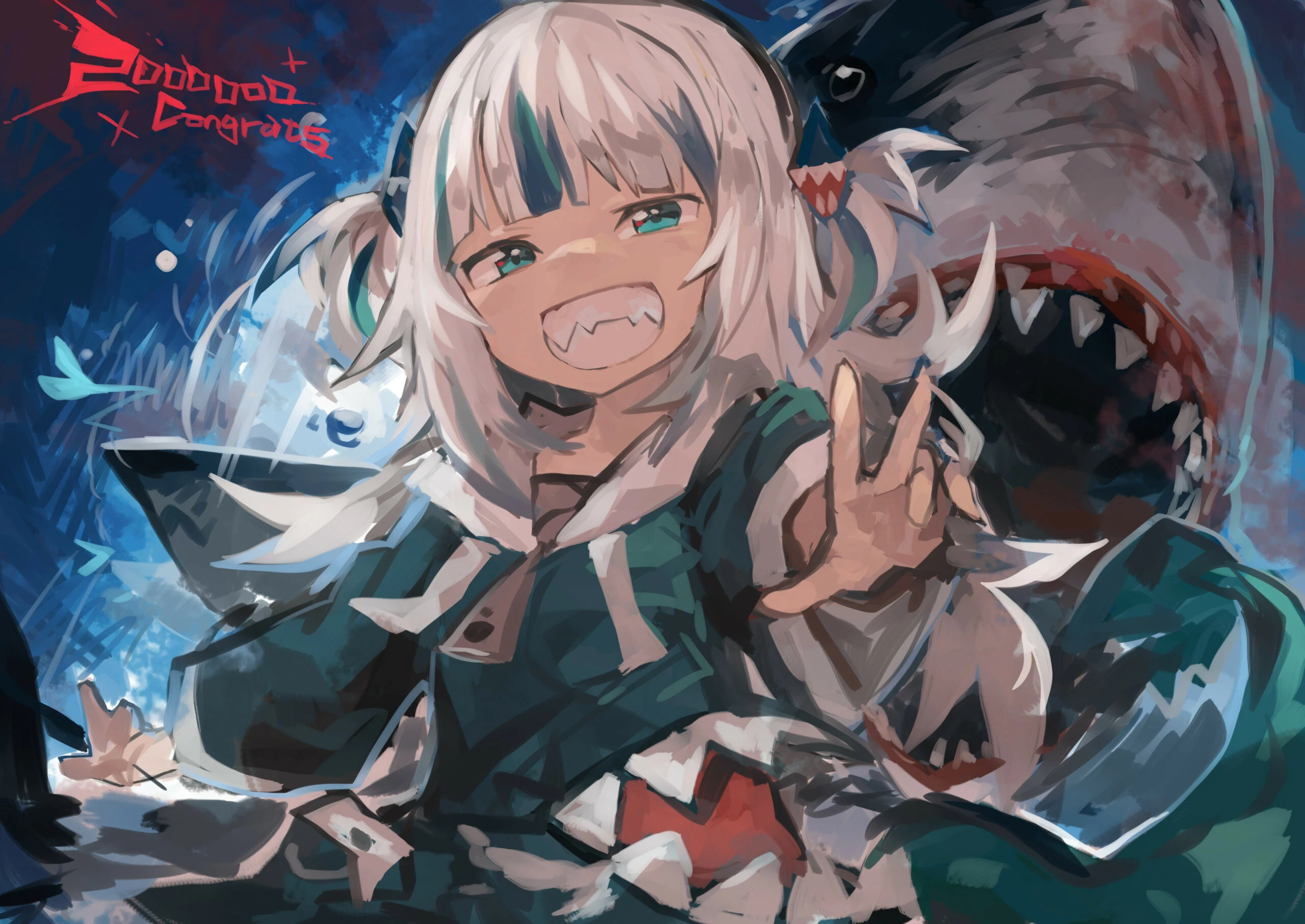 Vì ai cũng cần desktop ấn tượng, mời anh em tải bộ hình nền Gawr Gura siêu dễ thương