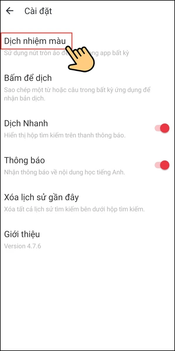 Cách dịch tiếng Anh khi chơi game ngay trên màn hình điện thoại