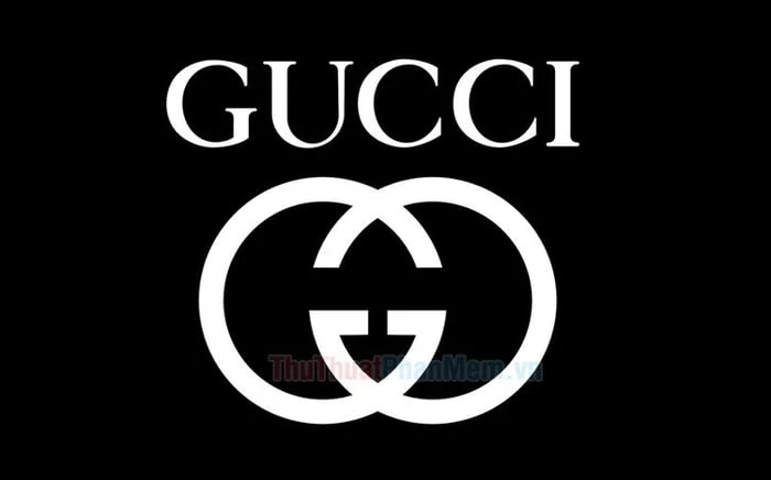 Ảnh đẹp hoàn hảo của Gucci trên nền đen