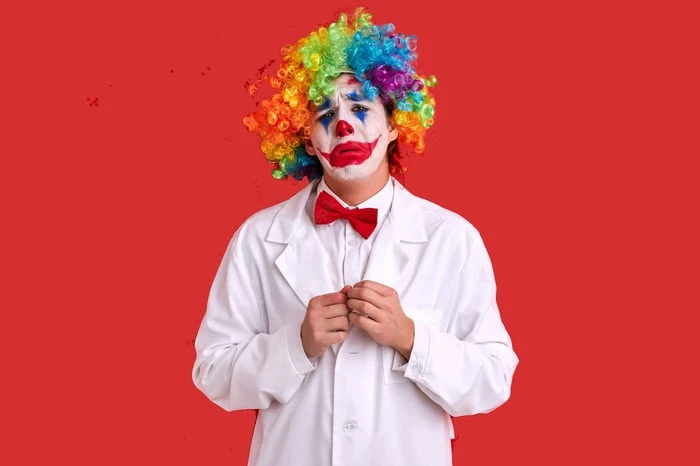 Bức tranh thằng hề khóc đẹp