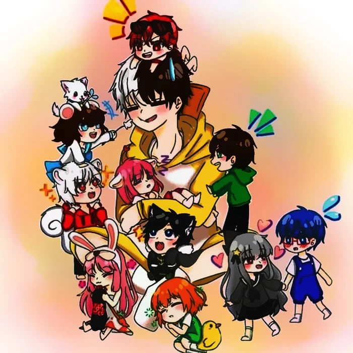 Hình ảnh dễ thương của Hero Team