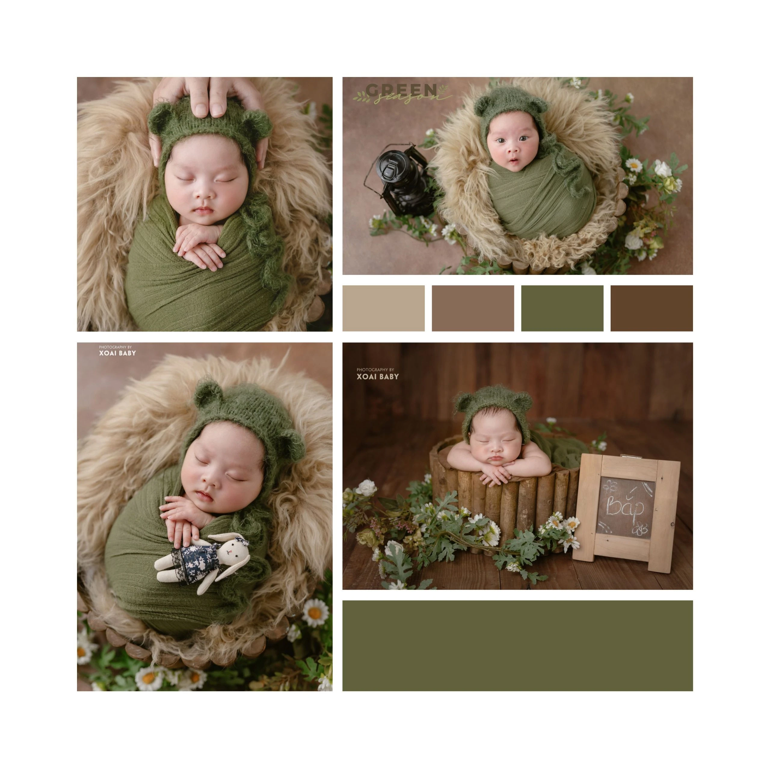 TOP 30 CONCEPT CHỤP ẢNH CHO BÉ SƠ SINH TẠI XOÀI BABY