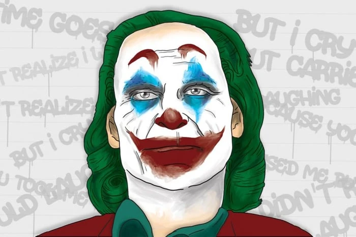 Bức tranh thằng hề khóc đẹp