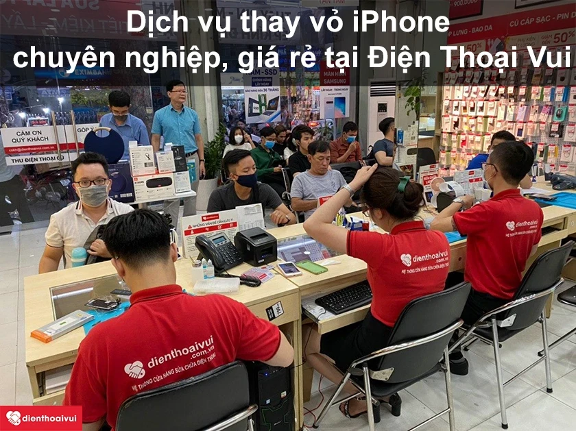 Thay vỏ điện thoại iPhone