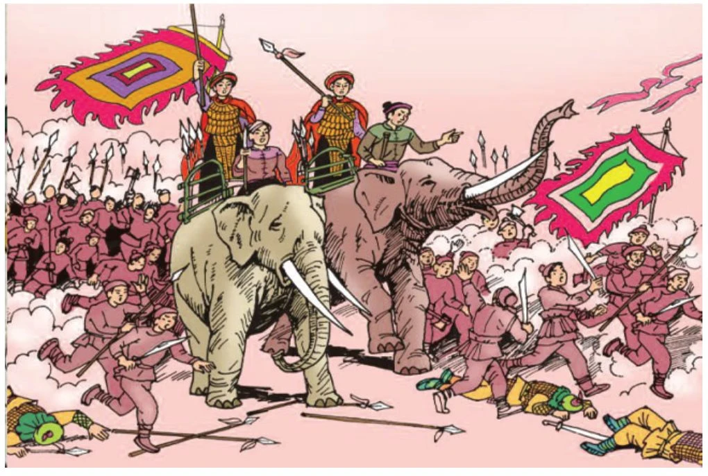 Hai Bà Trưng - hai nữ anh hùng đầu tiên của dân tộc