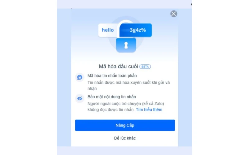 Hướng dẫn tắt mã hóa đầu cuối Zalo trên iPhone trong vòng một nốt nhạc