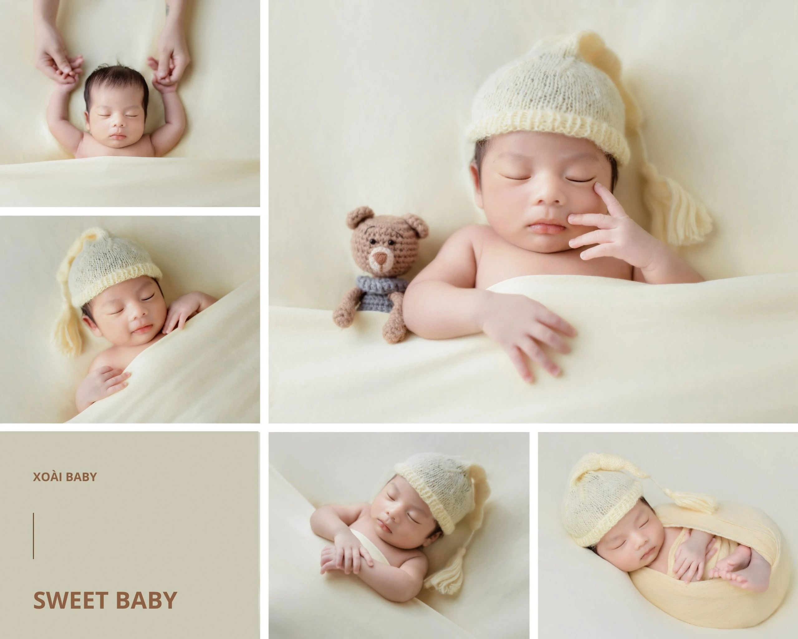 TOP 30 CONCEPT CHỤP ẢNH CHO BÉ SƠ SINH TẠI XOÀI BABY
