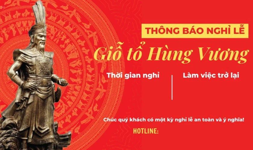 Gợi ý các mẫu poster, tranh vẽ Giỗ Tổ Hùng Vương đẹp, ý nghĩa