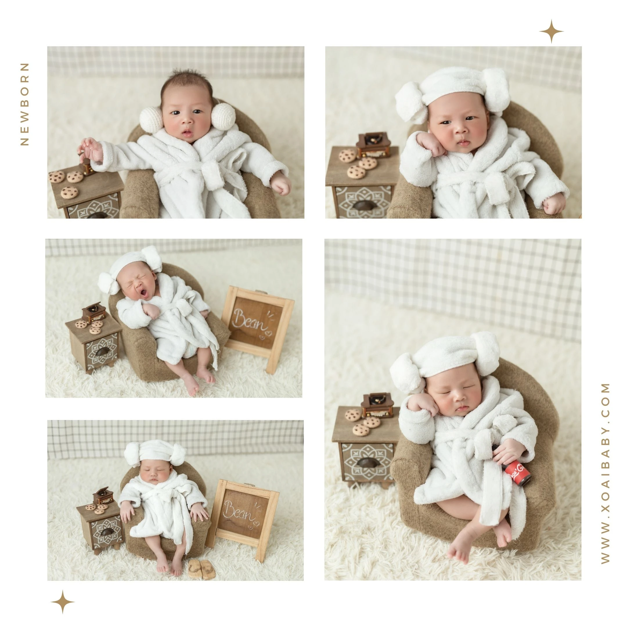 TOP 30 CONCEPT CHỤP ẢNH CHO BÉ SƠ SINH TẠI XOÀI BABY