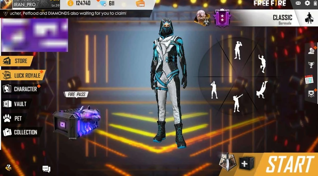 Ảnh Free Fire giàu, ảnh nick Free Fire giàu, ảnh acc Free Fire giàu