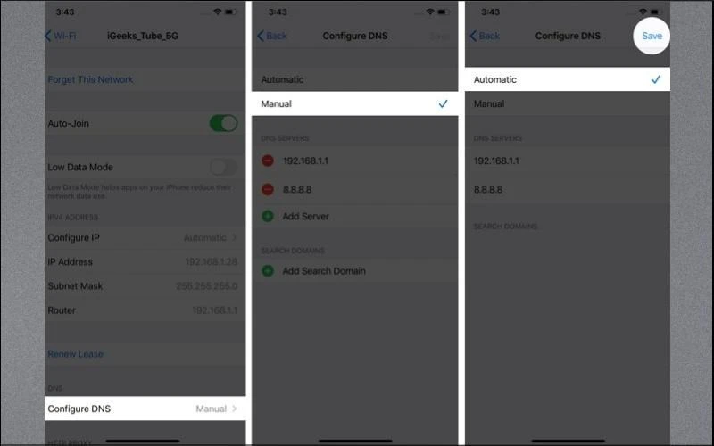 5 Cách đổi DNS trên iPhone nhanh chóng chỉ sau vài bước đơn giản - Thegioididong.com