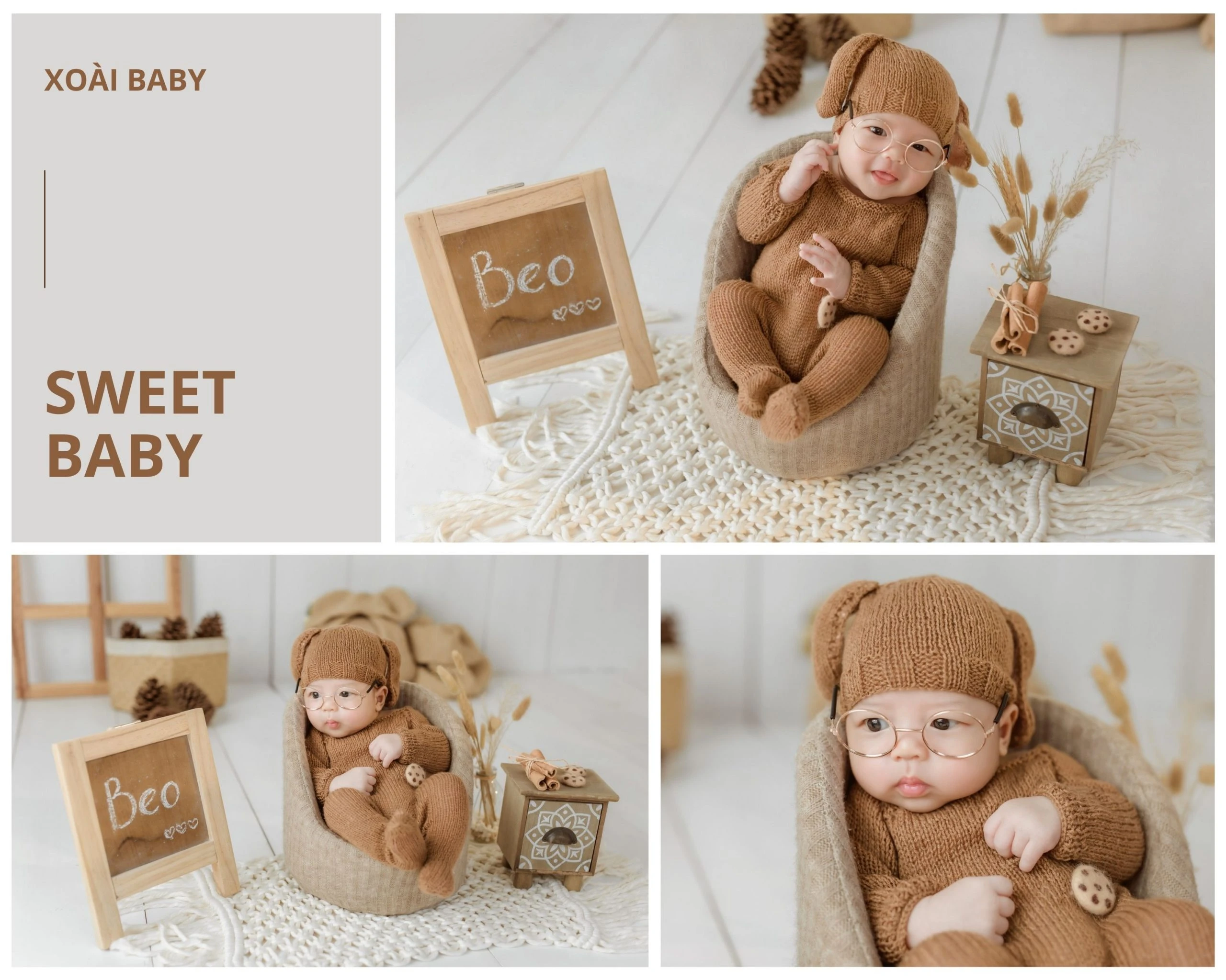 TOP 30 CONCEPT CHỤP ẢNH CHO BÉ SƠ SINH TẠI XOÀI BABY