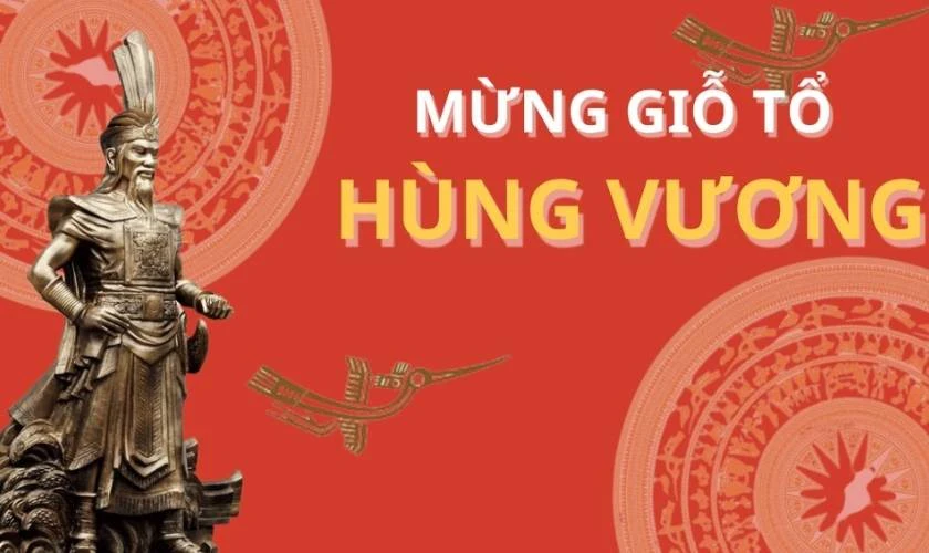 Gợi ý các mẫu poster, tranh vẽ Giỗ Tổ Hùng Vương đẹp, ý nghĩa