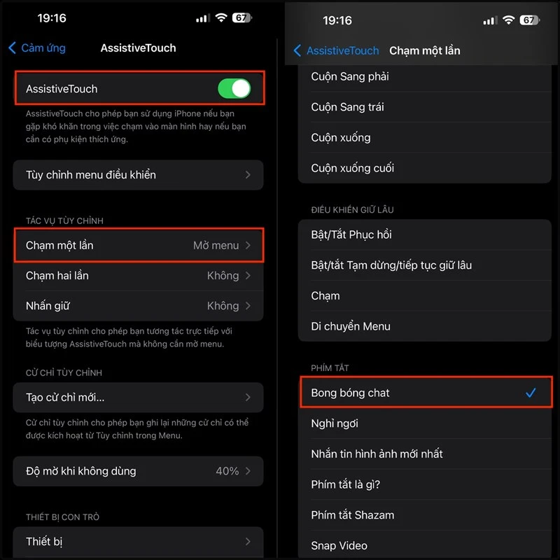 Cách bật bong bóng chat trên iPhone, giúp bạn tiện lợi hơn khi trò chuyện với bạn bè