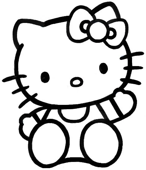 Bộ 40+ mẫu tranh tô màu Hello Kitty dành tặng bé yêu