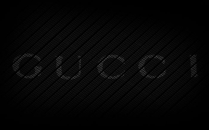 Ảnh đẹp hoàn hảo của Gucci trên nền đen