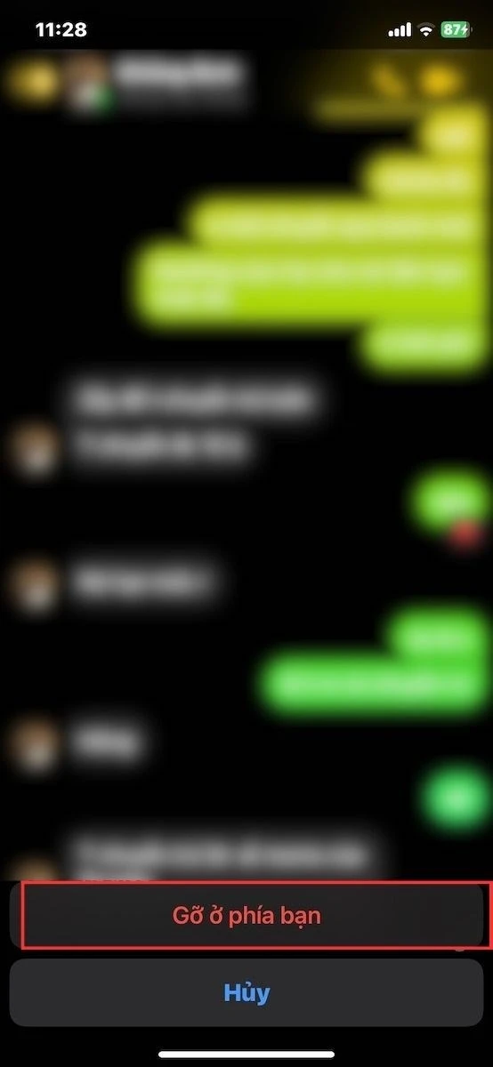 Cách xóa tin nhắn trên Messenger đơn giản nhất