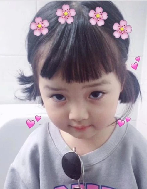 Hình ảnh dễ thương của bé Hàn Quốc