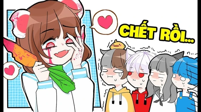 Hình ảnh dễ thương của Hero Team