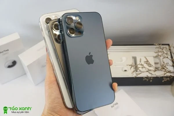 iPhone 12 Pro 128GB Quốc tế cũ 99% - Trắng bạc