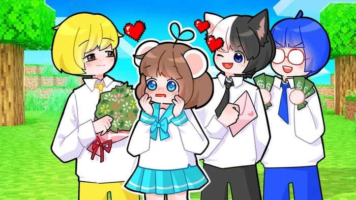 Hình ảnh dễ thương của Hero Team