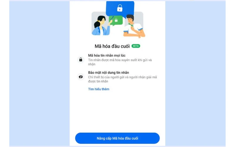 Hướng dẫn tắt mã hóa đầu cuối Zalo trên iPhone trong vòng một nốt nhạc