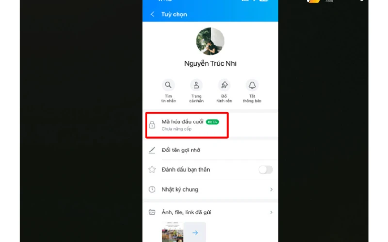 Hướng dẫn tắt mã hóa đầu cuối Zalo trên iPhone trong vòng một nốt nhạc