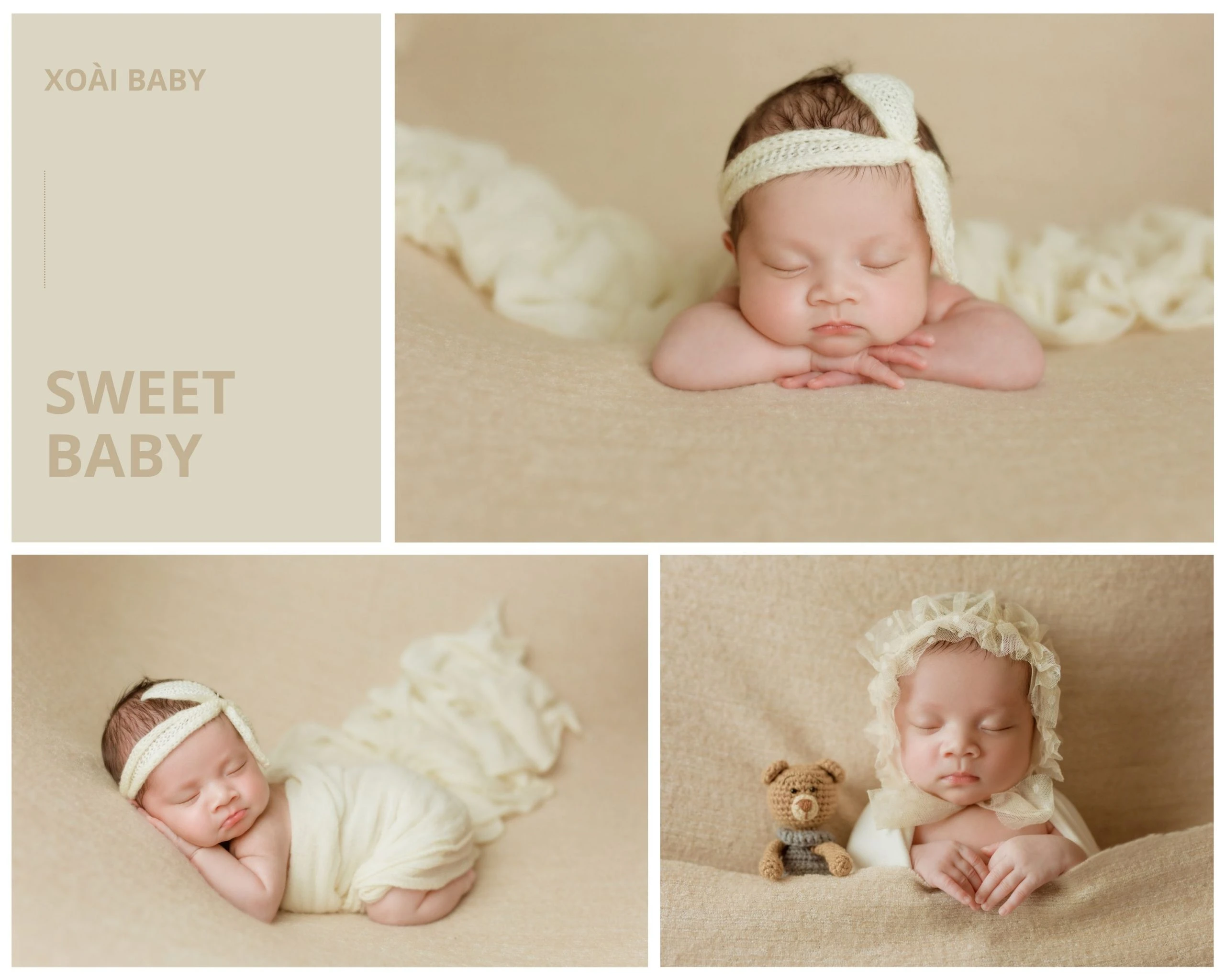 TOP 30 CONCEPT CHỤP ẢNH CHO BÉ SƠ SINH TẠI XOÀI BABY