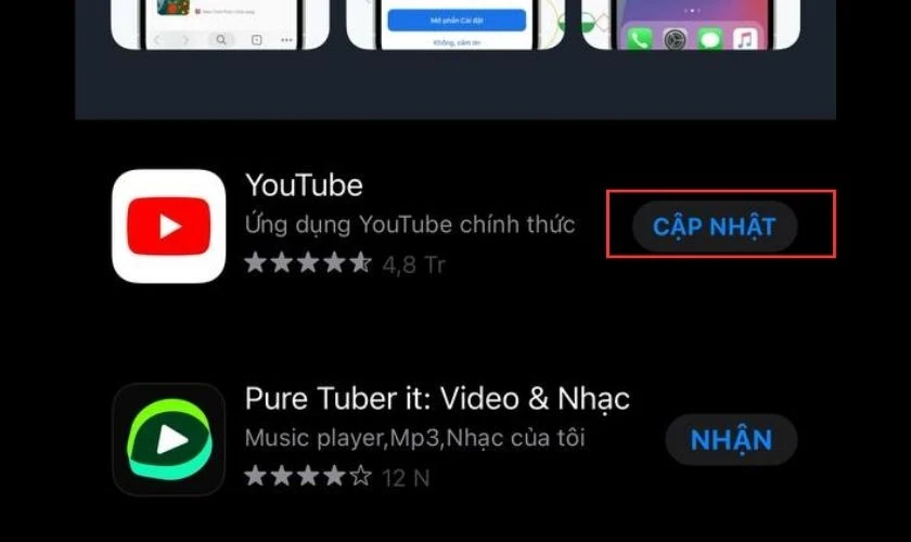 YouTube bị lỗi trên iPhone không xem được khắc phục thế nào?
