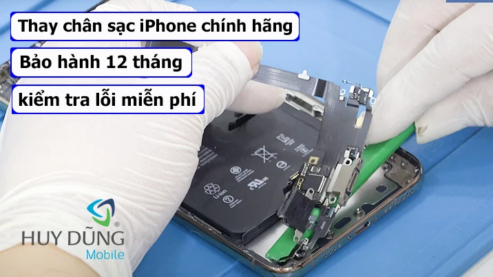 Bảng giá thay chân sạc iPhone chính hãng tháng 12/2024
