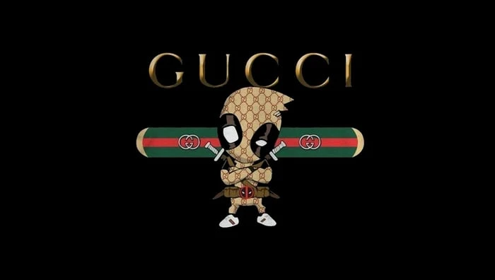 Ảnh đẹp hoàn hảo của Gucci trên nền đen