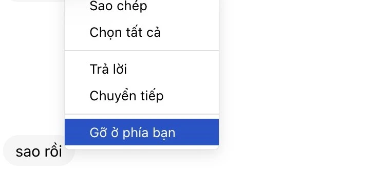 Cách xóa tin nhắn trên Messenger đơn giản nhất