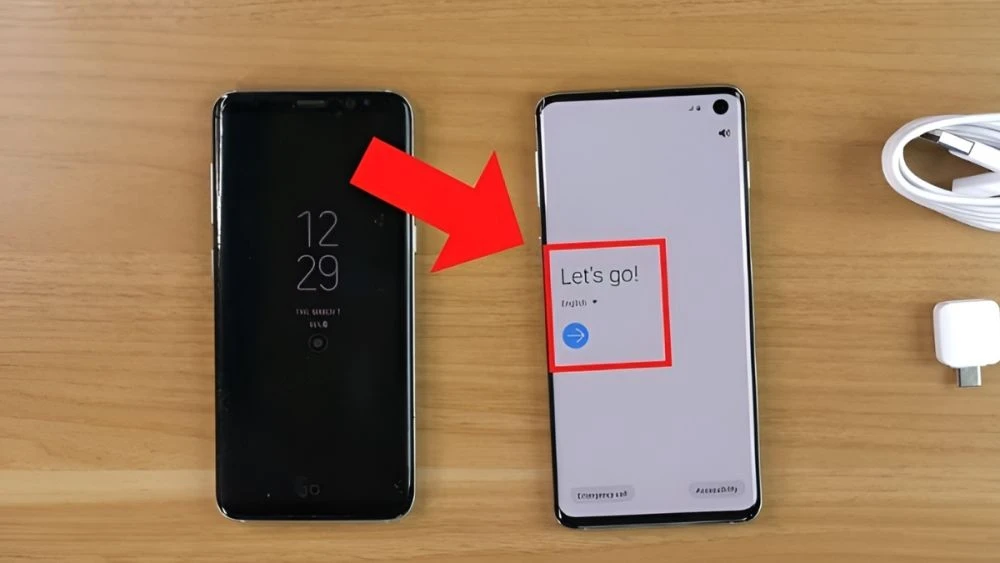 Cách chuyển dữ liệu từ Android sang Android nhanh chóng